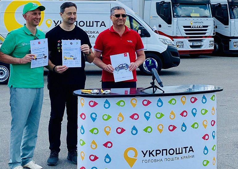 Група компаній VIDI постачає автомобілі Citroen Jumper для кур’єрської та міської доставки Укрпошти